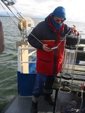 Ruttner water sampler, ruttner采水器現(xiàn)場(chǎng)照片