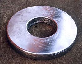 沉積物活塞柱狀取樣器主框架配重鉛塊