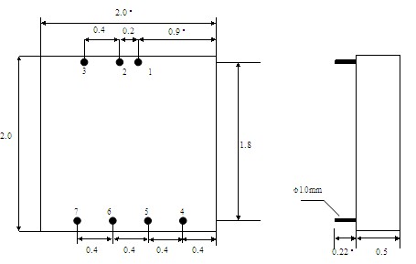 MDW25-30W模塊尺寸圖