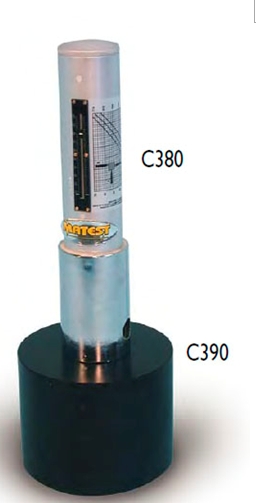 意大利MATEST C380混凝土回彈儀 混凝土建筑的無損檢測 混凝土的耐壓強(qiáng)度 高品質(zhì)回彈儀   意大利MATEST一級代理  硬度計(jì)  C380混凝土回彈儀 廠家：意大利MATEST 型號：C380 用途：用于混凝土建筑的無損檢測，利用校正曲線可以即時檢測出混凝土的耐壓強(qiáng)度。  一、MATEST C380混凝土回彈儀簡介： 彈簧沖擊能量：0.225 mkg. (2,207 Joule 或Nm)。用于竣工混凝土建筑的無損檢測，利用配備的校正曲線圖能快速標(biāo)示出混凝土的抗壓強(qiáng)度。  二、MATEST C380混凝土回彈儀特點(diǎn)： 適用于對抗壓強(qiáng)度在10-70N/sq.mm 的混凝土結(jié)構(gòu)建筑的檢測。該回彈儀由Matest一手生產(chǎn)，全鋁質(zhì)外殼，其精密的制造工藝和精選的零件保證了儀器高精準(zhǔn)的測試結(jié)果，是市場上高品質(zhì)的回彈儀。     三、MATEST C380混凝土回彈儀技術(shù)參數(shù)： 配備有校正曲線圖（N/mm2(Mpa) 值），打磨石，手提箱。 尺寸（含手提箱）：330x100x100 mm 重量：2 Kg C380-01 與C380完全一樣, 為滿足ASTM要求增加了PsI值的校正曲線圖。 C381 與C380類似，彈簧沖擊能量：0.735 mkg. (Joule 或Nm)。適用于檢測體積較小，較敏感和外層較薄的材料，甚至巖芯試件。  C390標(biāo)定砧 規(guī)范: EN 12504:2 用于校準(zhǔn)回彈儀，特種鋼合金材質(zhì)。 尺寸:直徑150X320 mm. 重量：16 kg 注：規(guī)范要求回彈儀必須使用標(biāo)定砧校準(zhǔn)。 標(biāo)準(zhǔn)參數(shù)： - 在進(jìn)行混凝土表面檢測前，使用標(biāo)定砧校準(zhǔn)，保證回彈儀讀數(shù)在廠家設(shè)置的量程之內(nèi)。否則，清潔或調(diào)整回彈儀。 施密特回彈儀 C382 標(biāo)準(zhǔn)型號“N” 普通混凝土結(jié)構(gòu)，沖擊能量：2.207 joule C383 “NR” 與C382相同,增加自動記錄沖擊值數(shù)據(jù)圖的裝置。 C383-01記錄紙卷（5筒）   上海榕申國際貿(mào)易有限公司為意大利MATEST的一級代理商，其他廠家的機(jī)器都從我們這里出，避免轉(zhuǎn)手幾次經(jīng)銷過程中產(chǎn)生的利潤差價，價格優(yōu)惠，安裝、調(diào)試，現(xiàn)場培訓(xùn)承諾，我公司對所售儀器設(shè)備均實(shí)行終身維護(hù)和供應(yīng)維修所需要的零部件。 我司已與多家世界知名品牌的儀器廠家建立了長期戰(zhàn)略合作伙伴關(guān)系，包括：美國TSI、美國FLUKE、意大利MATEST、英國百靈達(dá)、美國HACH、美國AMPROBE、德國Lovibond、德國INFRATEC等，其中大部分品牌我公司為一級代理。 歡迎來電咨詢?。?！ 