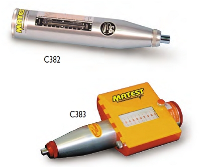 意大利MATEST C380混凝土回彈儀 混凝土建筑的無損檢測 混凝土的耐壓強(qiáng)度 高品質(zhì)回彈儀   意大利MATEST一級代理  硬度計(jì)  C380混凝土回彈儀 廠家：意大利MATEST 型號：C380 用途：用于混凝土建筑的無損檢測，利用校正曲線可以即時檢測出混凝土的耐壓強(qiáng)度。  一、MATEST C380混凝土回彈儀簡介： 彈簧沖擊能量：0.225 mkg. (2,207 Joule 或Nm)。用于竣工混凝土建筑的無損檢測，利用配備的校正曲線圖能快速標(biāo)示出混凝土的抗壓強(qiáng)度。  二、MATEST C380混凝土回彈儀特點(diǎn)： 適用于對抗壓強(qiáng)度在10-70N/sq.mm 的混凝土結(jié)構(gòu)建筑的檢測。該回彈儀由Matest一手生產(chǎn)，全鋁質(zhì)外殼，其精密的制造工藝和精選的零件保證了儀器高精準(zhǔn)的測試結(jié)果，是市場上高品質(zhì)的回彈儀。     三、MATEST C380混凝土回彈儀技術(shù)參數(shù)： 配備有校正曲線圖（N/mm2(Mpa) 值），打磨石，手提箱。 尺寸（含手提箱）：330x100x100 mm 重量：2 Kg C380-01 與C380完全一樣, 為滿足ASTM要求增加了PsI值的校正曲線圖。 C381 與C380類似，彈簧沖擊能量：0.735 mkg. (Joule 或Nm)。適用于檢測體積較小，較敏感和外層較薄的材料，甚至巖芯試件。  C390標(biāo)定砧 規(guī)范: EN 12504:2 用于校準(zhǔn)回彈儀，特種鋼合金材質(zhì)。 尺寸:直徑150X320 mm. 重量：16 kg 注：規(guī)范要求回彈儀必須使用標(biāo)定砧校準(zhǔn)。 標(biāo)準(zhǔn)參數(shù)： - 在進(jìn)行混凝土表面檢測前，使用標(biāo)定砧校準(zhǔn)，保證回彈儀讀數(shù)在廠家設(shè)置的量程之內(nèi)。否則，清潔或調(diào)整回彈儀。 施密特回彈儀 C382 標(biāo)準(zhǔn)型號“N” 普通混凝土結(jié)構(gòu)，沖擊能量：2.207 joule C383 “NR” 與C382相同,增加自動記錄沖擊值數(shù)據(jù)圖的裝置。 C383-01記錄紙卷（5筒）   上海榕申國際貿(mào)易有限公司為意大利MATEST的一級代理商，其他廠家的機(jī)器都從我們這里出，避免轉(zhuǎn)手幾次經(jīng)銷過程中產(chǎn)生的利潤差價，價格優(yōu)惠，安裝、調(diào)試，現(xiàn)場培訓(xùn)承諾，我公司對所售儀器設(shè)備均實(shí)行終身維護(hù)和供應(yīng)維修所需要的零部件。 我司已與多家世界知名品牌的儀器廠家建立了長期戰(zhàn)略合作伙伴關(guān)系，包括：美國TSI、美國FLUKE、意大利MATEST、英國百靈達(dá)、美國HACH、美國AMPROBE、德國Lovibond、德國INFRATEC等，其中大部分品牌我公司為一級代理。 歡迎來電咨詢！??！ 